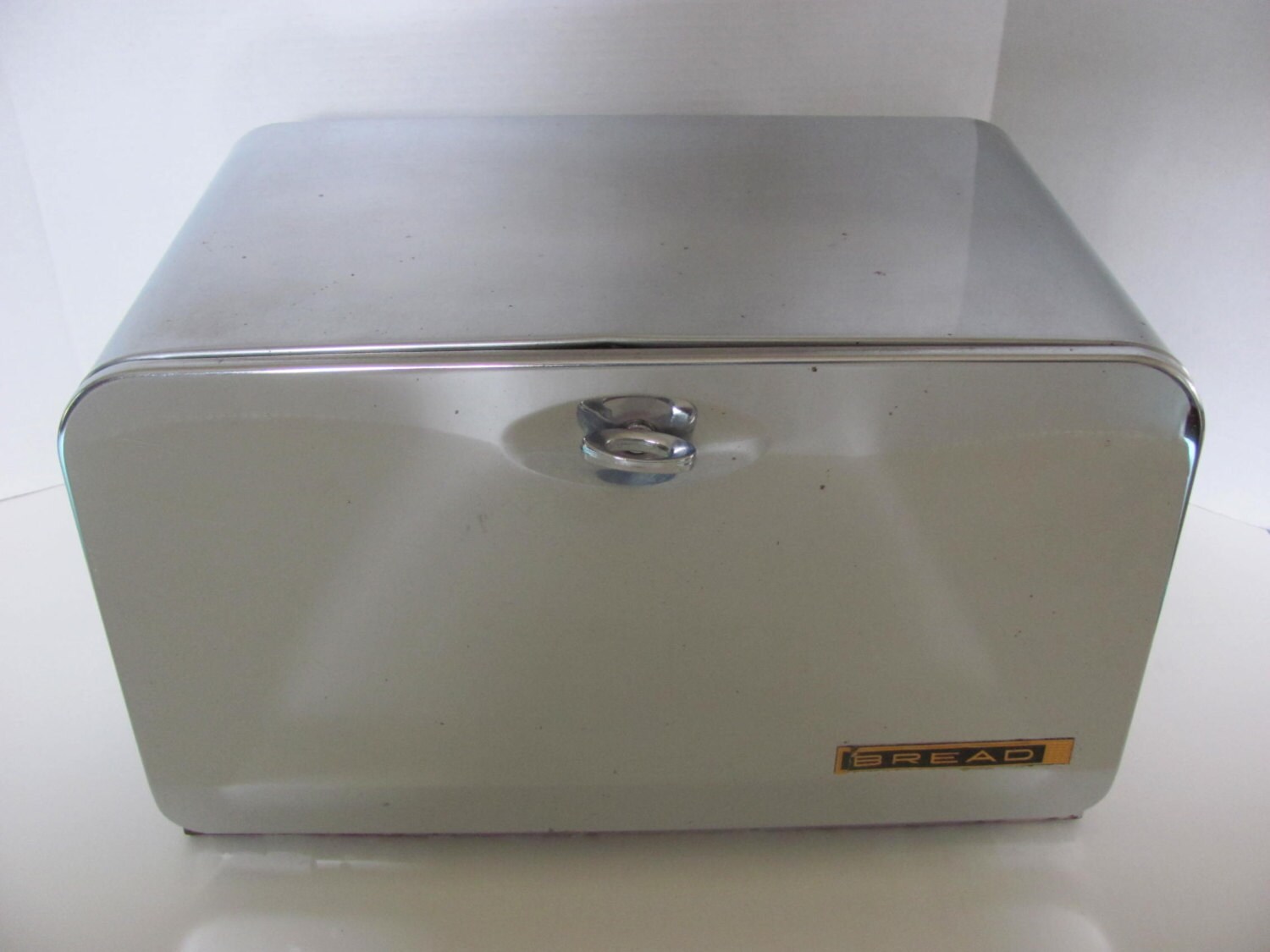 Vintage Lincoln Beauty Box Chrome Bread Box 1950s Kitchen Etsy
