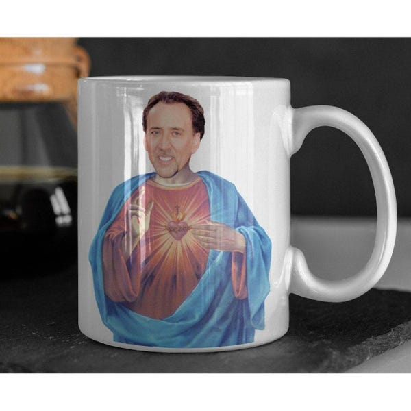 Nicolas Cage Card - Etsy
