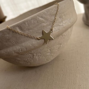 Star Necklace Gold Filled, Rose Gold Filled or Sterling Silver image 8