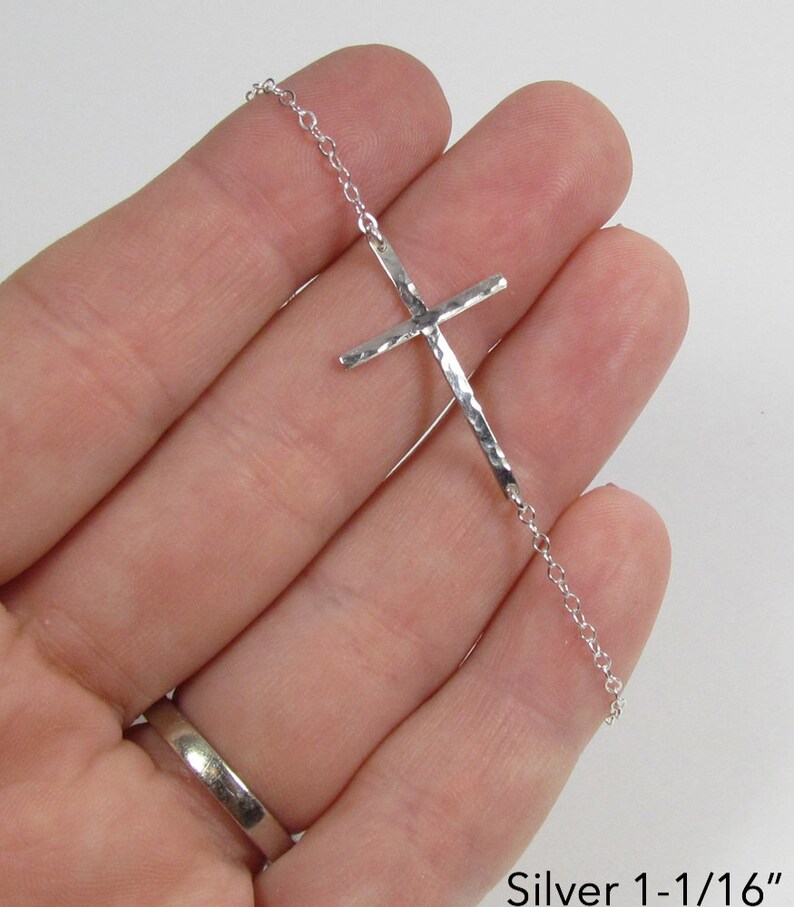 Skosh Hammered Sideways Cross 57-545-2 & 57-545-1