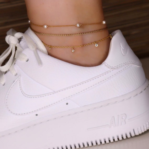 Aesthetic ankle bracelet deals