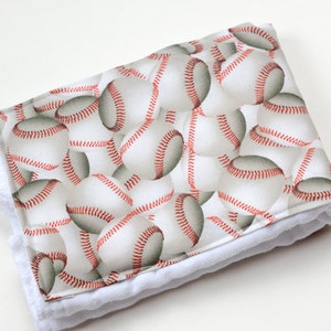 Baby Items Burp Cloth Diaper Baby Burp Cloths Boy Baseball Burp Rag Burping Pad Baseball Baby Gifts Sports Burp Cloth, Trend image 1