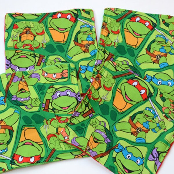 Baby Wash Cloths, Wipes Baby Items Super Hero Turtles, Baby Boy Gifts, Infant Wipe Washcloths, Made From Spring Creative Fabric