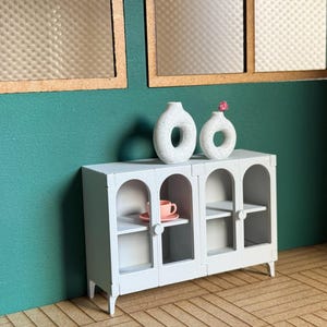 Miniatur Vasen in einem modernen Stil, Maßstab 1:12 & 1/6, Miniaturen Möbel und Accessoires