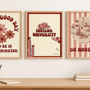 Indiana University Aesthetic Wall Art + Bonus Designs