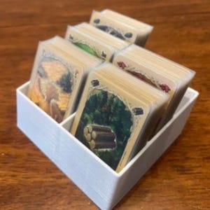Settlers of Catan Card Organizer Holder Board Games Cards Storage Accessories
