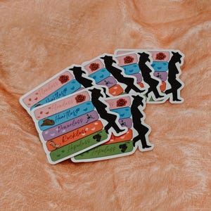 Elsie Silver Book Stack Sticker | Chestnut Springs Series | Bookish Sticker | Kindle Decal | Laptop Decal | Bookish Gifts | Waterproof
