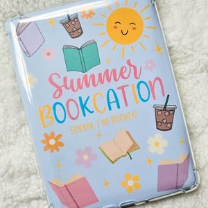 Bookcation Kindle Insert | Paper Insert Clear Kindle Case | Kindle Accessory | Bookish Gift | Paperwhite Case Insert | Kindle Insert