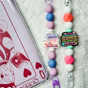 Book Lover Kindle Beaded Straps| Interchangeable Beaded Straps for Kindle| Silicone Beaded Straps| Kindle Accessories| Kindle Straps