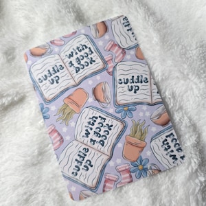 Cozy Up with A Good Book Kindle Insert | Paper Insert Clear Kindle Case | Kindle Accessory | Bookish Gift |Kindle Case Insert |Kindle Insert