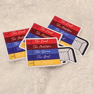 Elle Kennedy Series Sticker | Off Campus Book Stack Sticker | Hockey Romance Sticker | Kindle Decal | Laptop Decal | Bookish Sticker