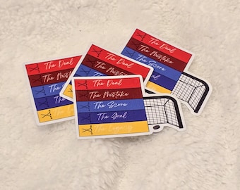 Elle Kennedy Series Sticker | Off Campus Book Stack Sticker | Hockey Romance Sticker | Kindle Decal | Laptop Decal | Bookish Sticker