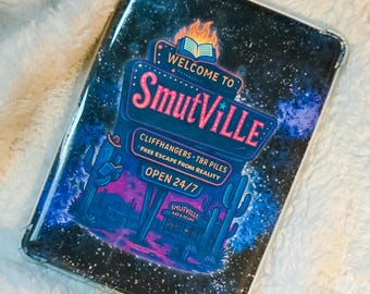 Smutville Kindle Insert | Smutty Kindle Insert | Paper Insert Clear Kindle Case | Kindle Accessory | Bookish Gift | Paperwhite Case Insert