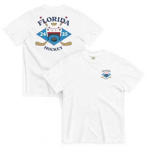 T-shirt de hockey vintage des années 90 en Floride : cadeau pour les fans des Panthers rétro