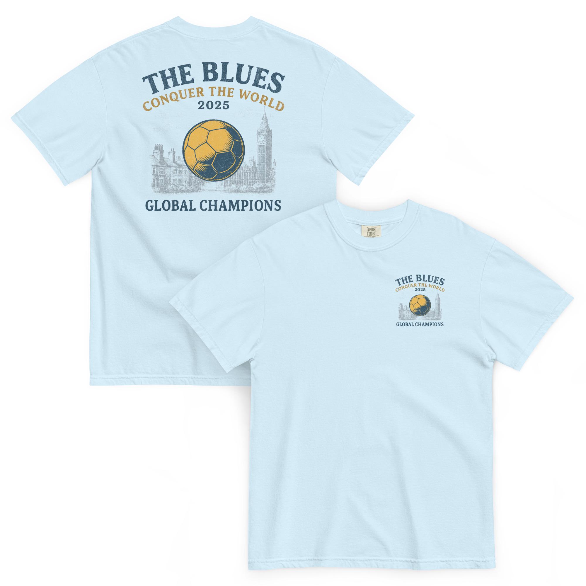 Comfort Colors the Blues Shirt – Global Champions 2025, Conquer the World  Soccer Tee, Football Fan Gift – London Soccer Shirt, FC Tee - Etsy