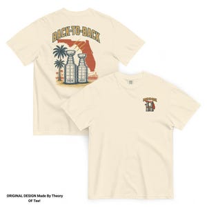 Back-to-Back Florida Hockey Shirt – Florida Hockey Champs Tee – Retro Beach Trophy Graphic – 2024 2025 – Hockey Fan - Gift - FTL