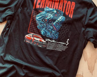 2003-2004 Terminator Mustang Cobra 4.6L Supercharged Engine Tee | SVT, Mustang | Car Enthusiast Shirt, SVT COBRA, Mustang Car Shirt