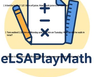 Wiskundewerkblad groep 5: breuken, gehele getallen en gemengde getallen met antwoordsleutel