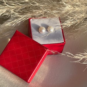 Pendientes de perlas, pendientes minimalistas apilables, joyería de perlas para uso diario, pendientes minimalistas de perlas de agua dulce para novia, joyería de boda