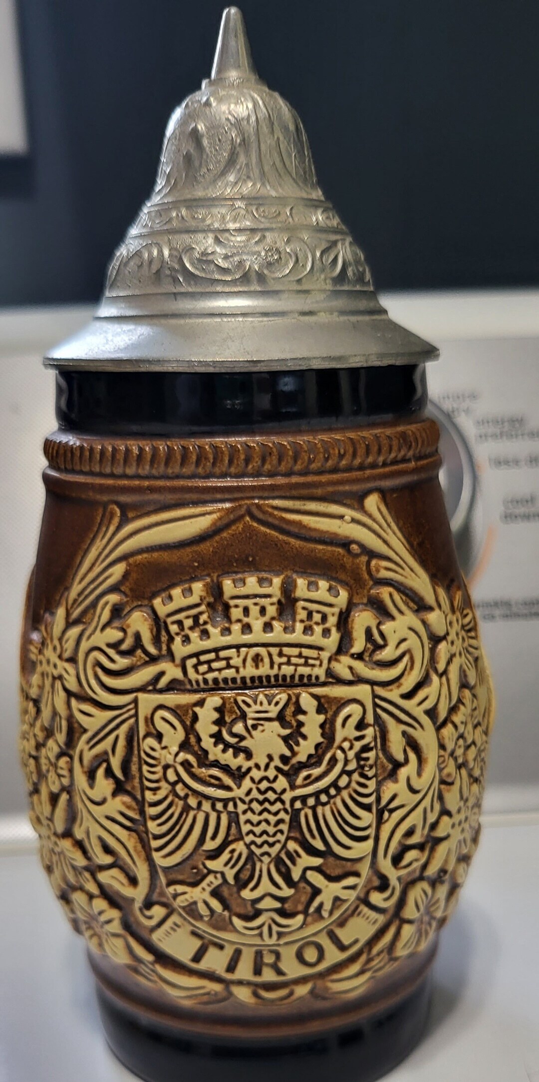 Vintage Original King Beer Stein #300 R Crest Tirol 7” - Etsy