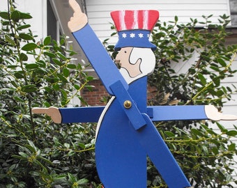 Uncle Sam Whirligig