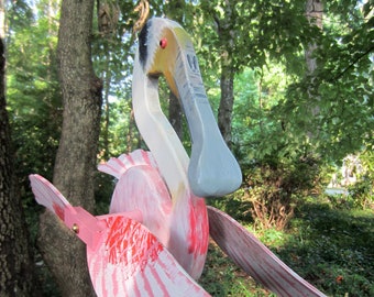 Roseate Spoonbill Whirligig