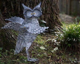 Great Gray Owl Whirligig