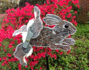 Cottontail Rabbit Whirligig