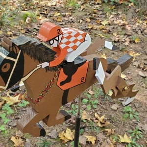 Horse and Jockey Whirligig image 8