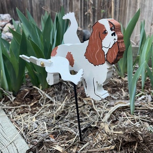 Blenheim Cavalier King Charles Spaniel Whirligig Body 8.5L x 5.75W/ Legs 8.25 image 3