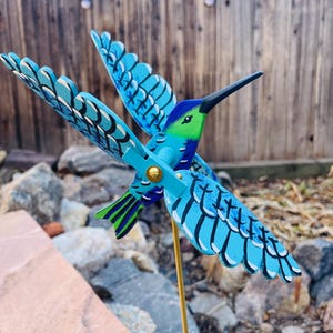 Hummingbird Whirligig (Body 7”L /Wingspan 10”L)