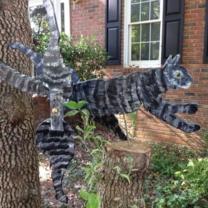 Tabby Cat Whirligig
