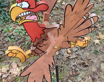 Running Turkey Whirligig