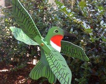 Hummingbird Whirligig