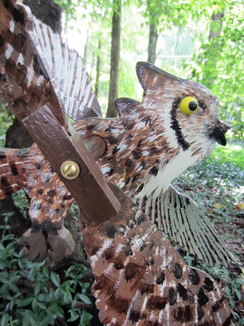Owl whirligig image 3