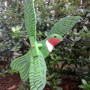 Hummingbird Whirligig