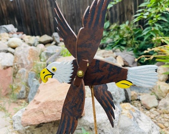 Eagle Whirligig (Body8.75”/Wings 11.5”)