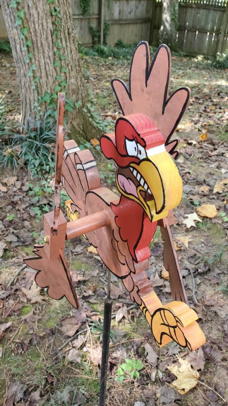 Running Turkey Whirligig - Etsy