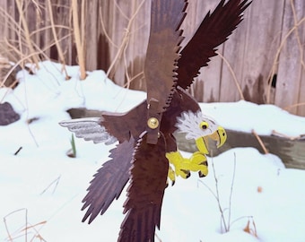 Action Eagle Whirligig (Body 7.25””/Wings 14.50”)