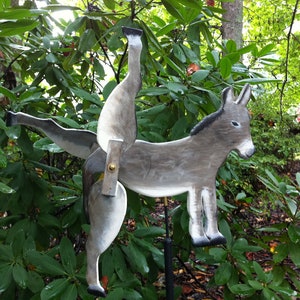 Donkey Whirligig