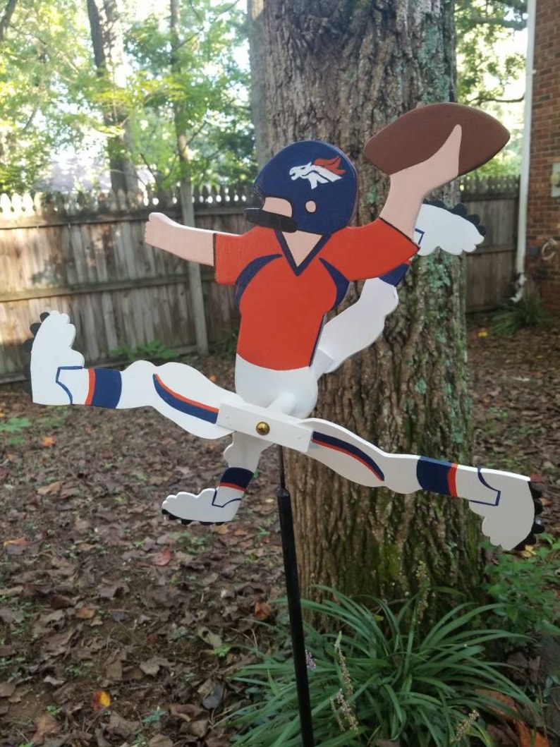 Football Player Whirligig your choice of team image 1