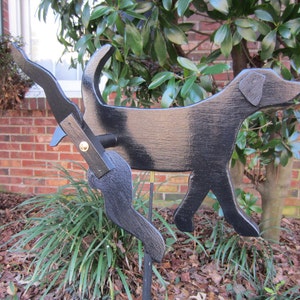 Black Lab Whirligig image 1