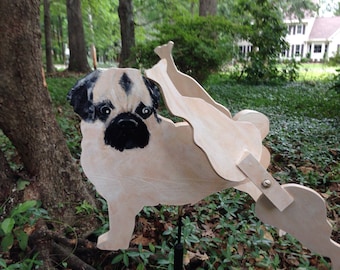 Pug Whirligig