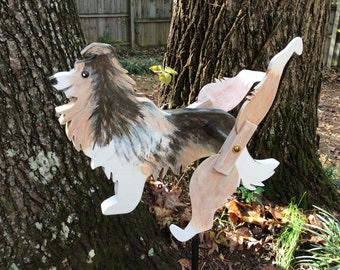 Sheltie/Collie Whirligig