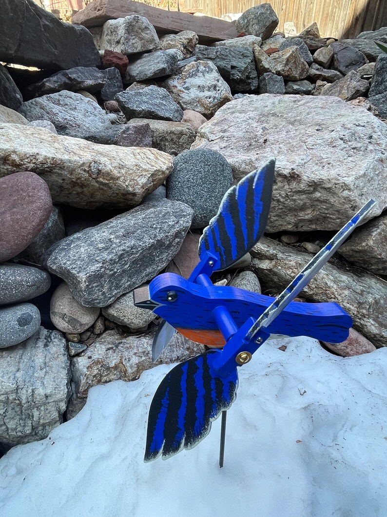 Whirligig Bluebird 7,75 po. L / Envergure 10 po. L image 6