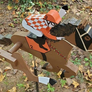 Horse and Jockey Whirligig image 5