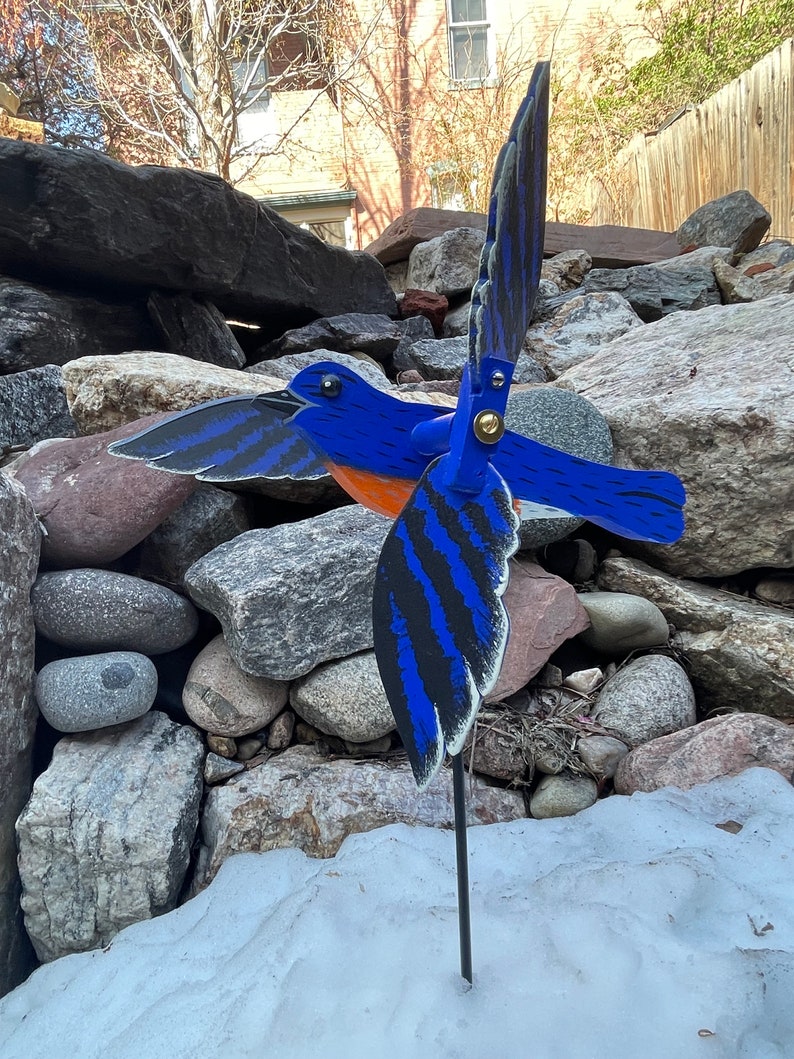 Whirligig Bluebird 7,75 po. L / Envergure 10 po. L image 1
