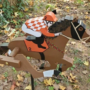 Horse and Jockey Whirligig image 7