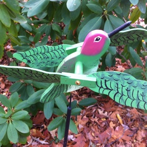 Hummingbird Whirligig