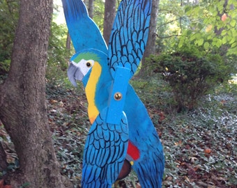 Macaw Whirligig